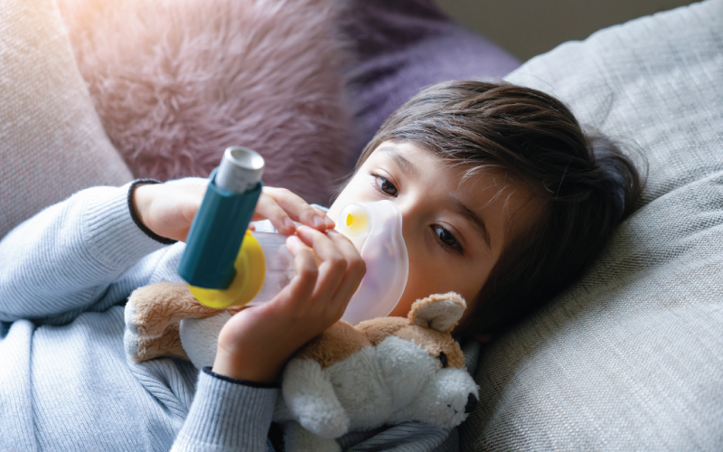 September spike asthma child size inhaler spacer